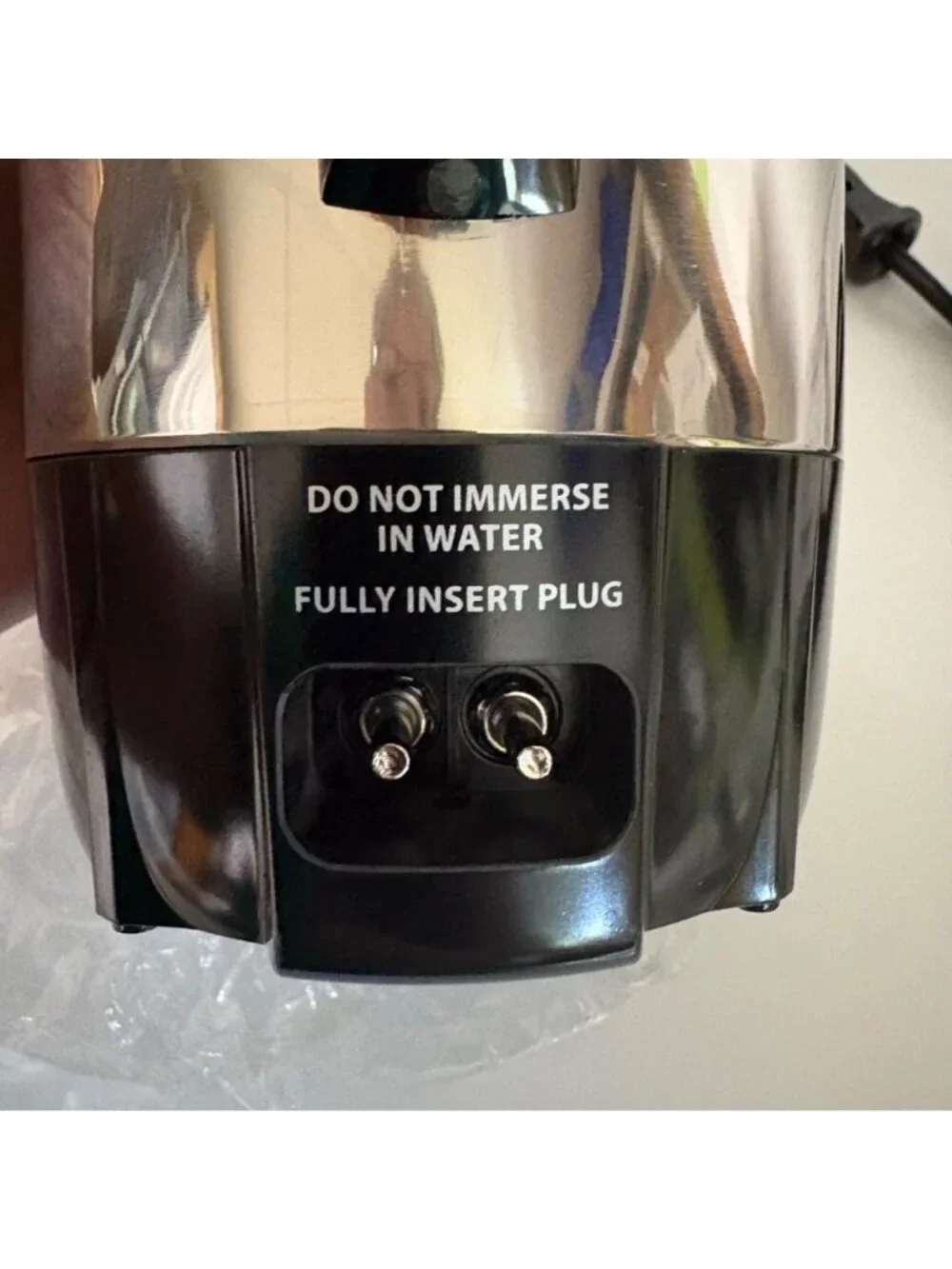 Presto 6 Cup Stainless Steel Coffee Maker 02822 Unused